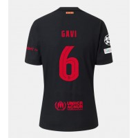 Camisa de time de futebol Barcelona Paez Gavi #6 Replicas 2º Equipamento 2024-25 Manga Curta